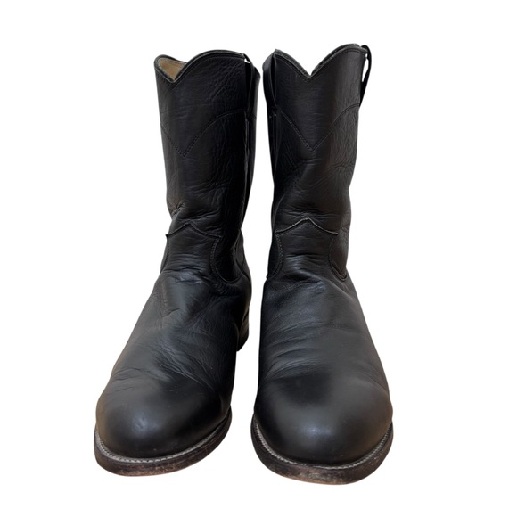 Justin Vintage 90s Roper‎ Boots Western - Picture 2 of 15